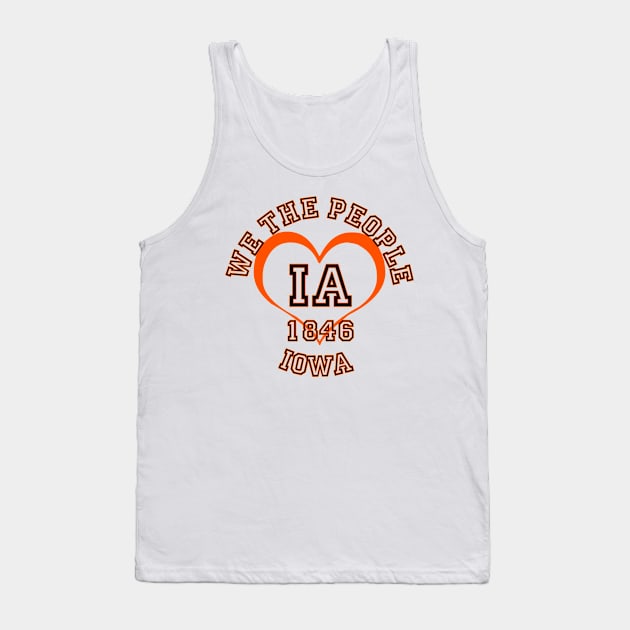 Show your Iowa pride: Iowa gifts and merchandise Tank Top by Gate4Media